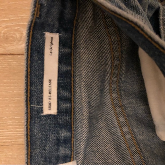 Frame Split Hem Denim - Picture 9 of 12